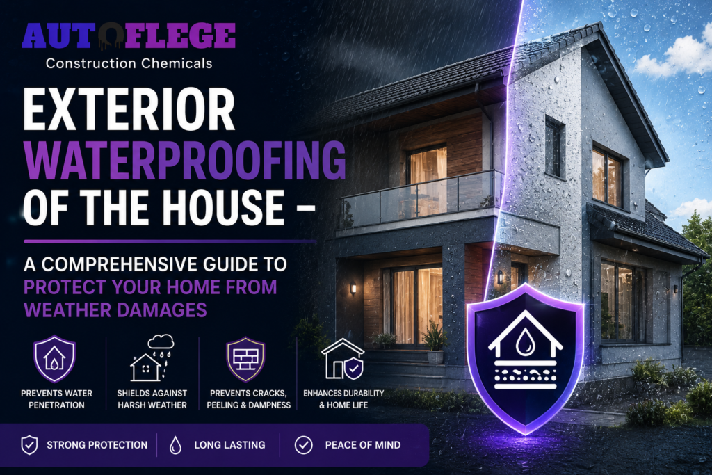Exterior Waterproofing of the House – A Comprehensive Guide to Protect Your Home from Weather Damages