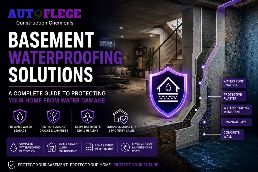 Basement Waterproofing Solutions – A Complete Guide to Protecting Your Home from Water Damage