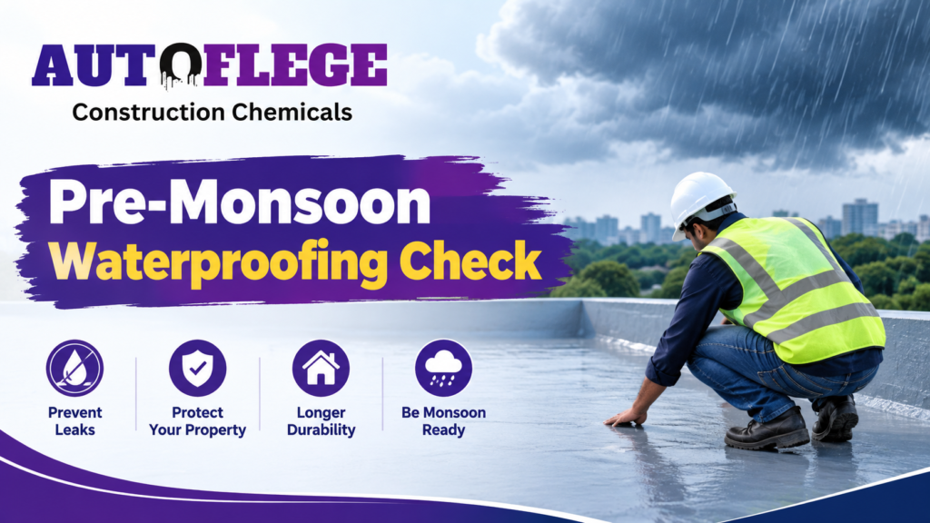 Pre-Monsoon Waterproofing Check Pre-Monsoon Waterproofing Check